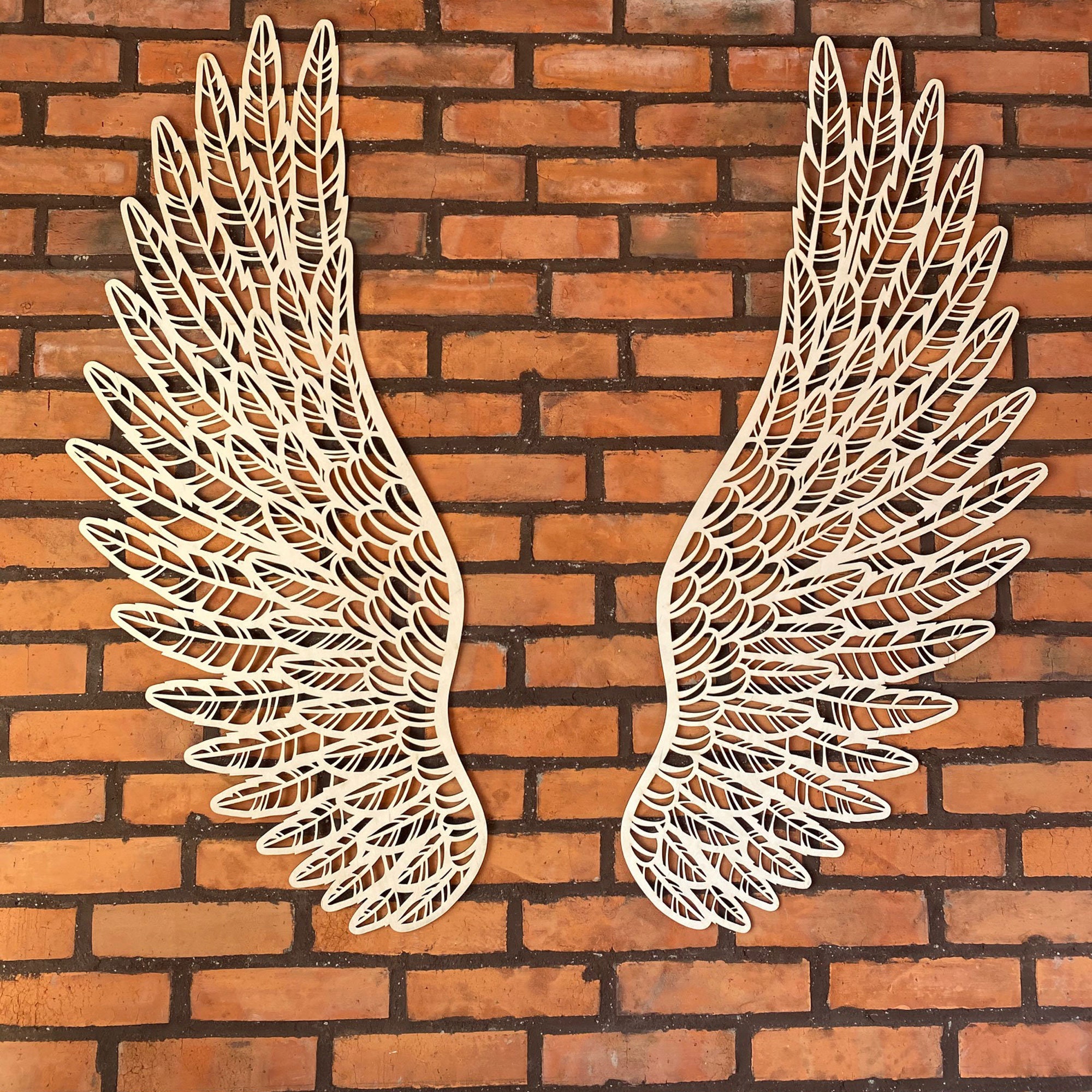 Set of 2 Angel Wings/ Wings Wall Decor/Living room or bedroom wall decoration