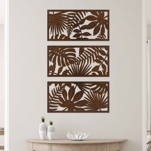 Small Short-Fixture Monstera Wall Leaf in White by Emilio Robba