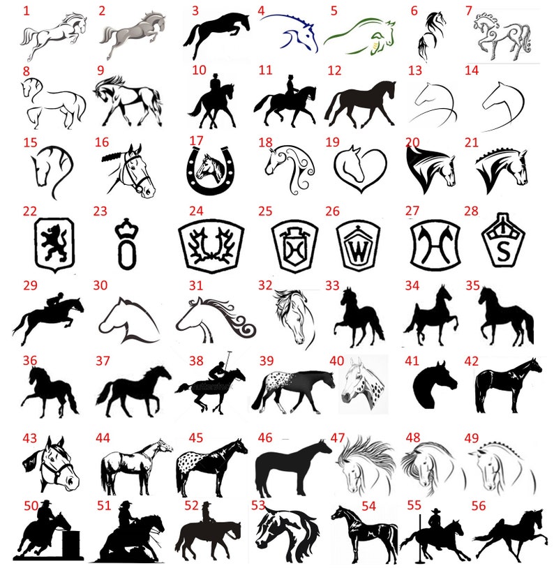 Custom Personalized Horse Mane and Tail Brush Etsy