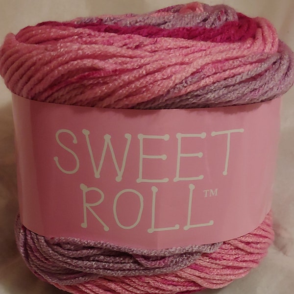 Yarn - Premier Sweet Roll - Raspberry Swirl - READY TO SHIP