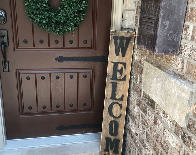 Custom Welcome Signs Rustique Hand Crafted Rustic Wood Large Welcome Signs Rustic Wood Porch Front Decor