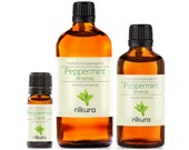 Peppermint (Arvensis) Essential Oil Pure Natural - Nikura - 10ml, 20ml, 30ml, 50ml, 100ml, 200ml