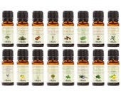16 x 10ml Pure Essential Oils - Mega - Gift Set Multi Pack - Nikura