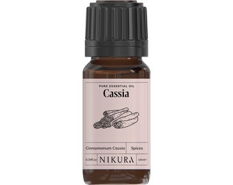 Nikura | Cassia Essential Oil Pure & Natural - 10ml, 20ml, 30ml, 50ml, 100ml, 200ml