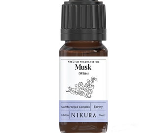 Nikura - Musk (White) Fragrance Oil - 10ml, 50ml, 100ml