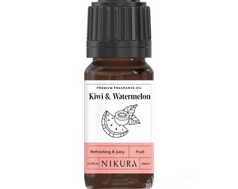 Nikura - Kiwi & Watermelon Fragrance Oil - 10ml, 50ml, 100ml