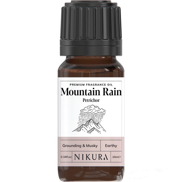 Nikura - Mountain Rain (Petrichor) Fragrance Oil - 10ml, 50ml, 100ml