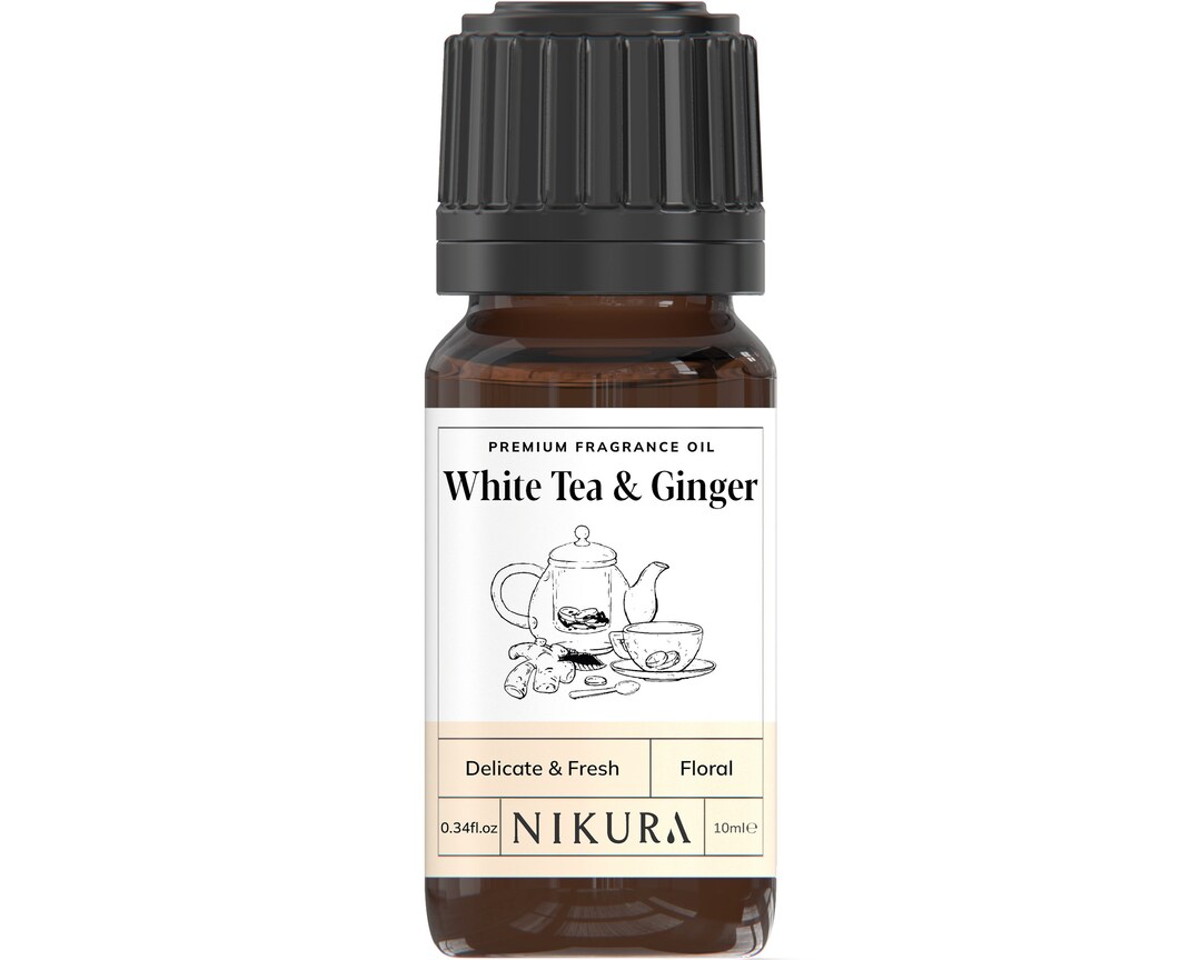 Nikura White Tea & Ginger Fragrance Oil Etsy