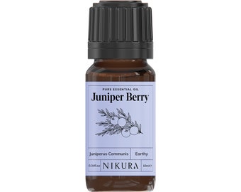 Nikura | Juniper Berry Essential Oil Pure & Natural - 10ml, 20ml, 30ml, 50ml, 100ml, 200ml