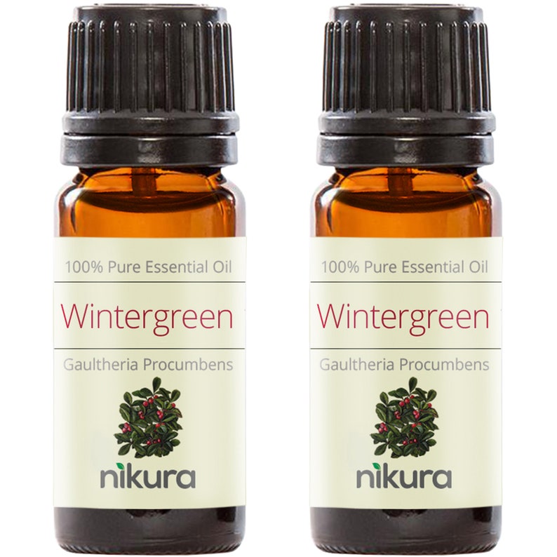 Wintergreen Essential Oil Pure & Natural Nikura 10ml Etsy