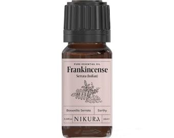 Nikura | Indian Frankincense (Serrata) Essential Oil Pure & Natural - 10ml, 20ml, 30ml, 50ml, 100ml, 200ml