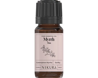 Nikura | Myrrh (Thin) Essential Oil Pure & Natural - 10ml, 20ml, 30ml, 50ml, 100ml, 200ml, 500ml, 1 Litre