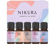 Nikura | Blends Best Sellers - 5 x 10ml Essential Oil Blends - Gift Set