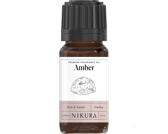 Nikura Amber Fragrance Oil 10ml, 50ml, 100ml 