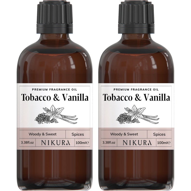 Nikura Tobacco & Vanilla Fragrance Oil Etsy UK