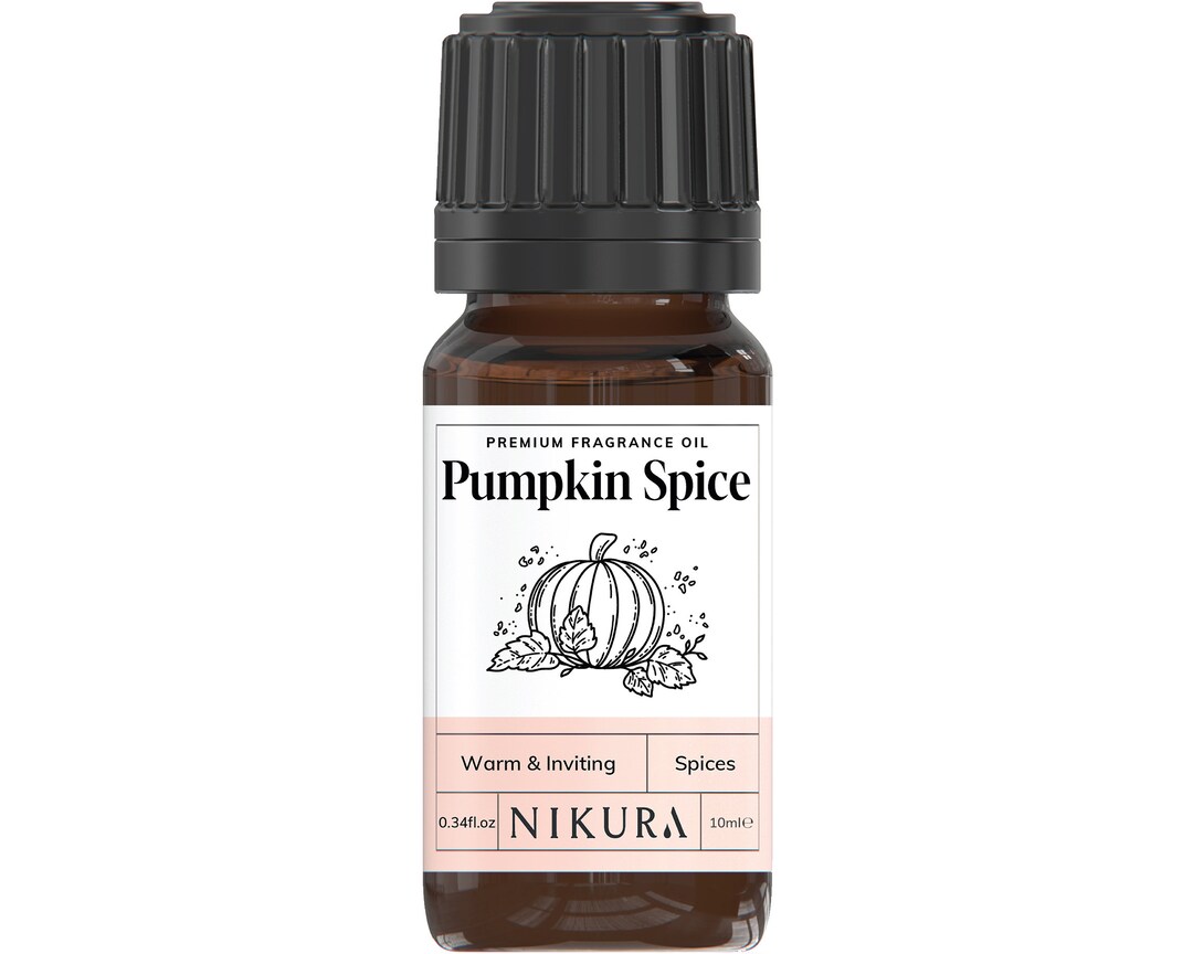 Nikura Pumpkin Spice Fragrance Oil Etsy UK