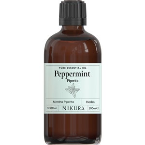 Nikura Peppermint Piperita Essential Oil Pure & Natural 10ml, 20ml, 30ml, 50ml, 100ml, 200ml, 500ml, 1 Litre image 7