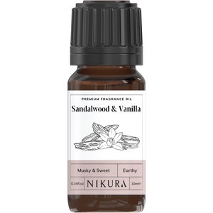 Nikura | Sandalwood & Vanilla Fragrance Oil