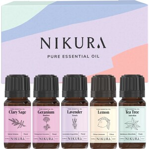 Nikura | Best Sellers - 5 x 10ml Essential Oils - Gift Set