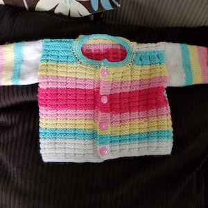 Handmade Knitted Baby Sweater