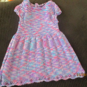 Knitted Baby Dress