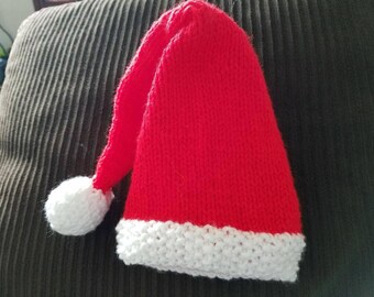 Handmade Knitted Baby Santa Hats-Free Shipping