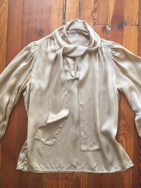 Vintage 1970s Yves Saint Laurent Champagne Pussy B