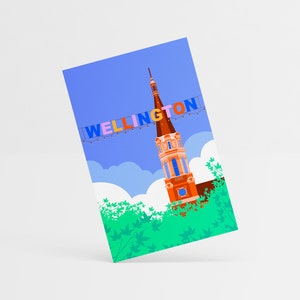 Wellington Street Postcard – Verdun Montreal | Original 4x6" Illustration