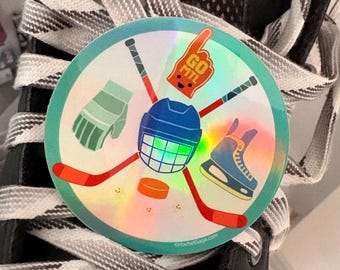Holographic Sticker – Montreal Squirrel by Hochet Gaga