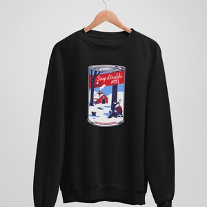 Sweatshirt für Erwachsene – Ahorn-Parodie | Illustration ©Gaga Hoot – Entworfen und gedruckt in Montreal