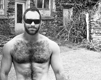 Vintage Male Nude Photo - Etsy