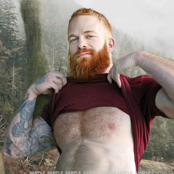 Hairy Bear Men - Etsy