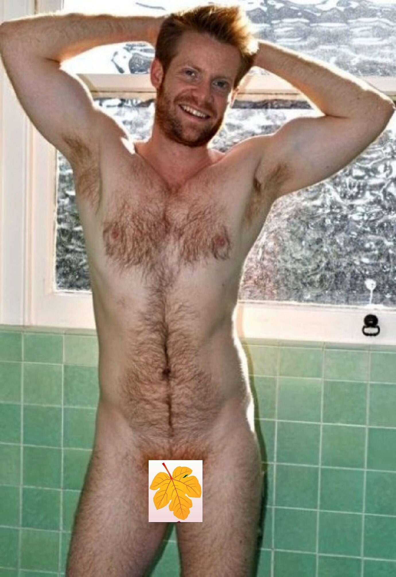 Male Ginger Nude