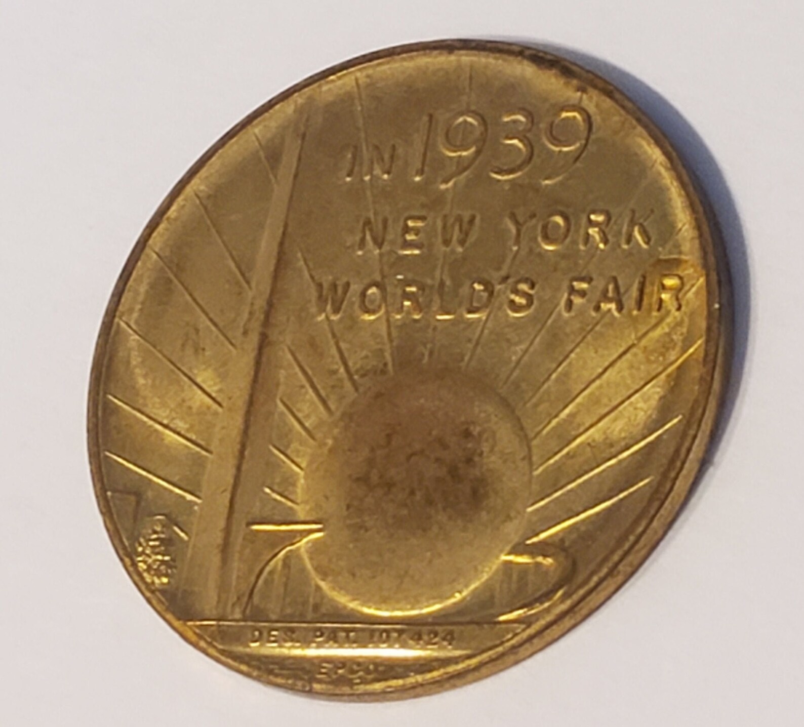 1939 New York World's Fair Token 150 aniversario de Etsy