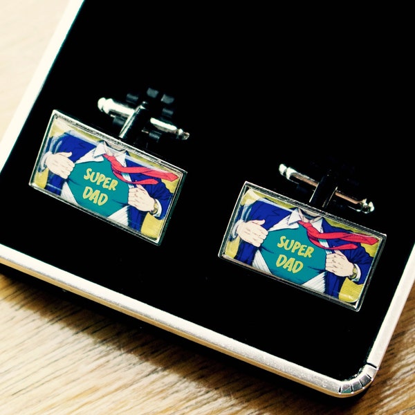 Superhero Cufflinks Etsy