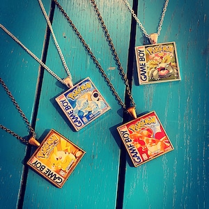 Retro Video Game Necklace. Old School Gamer Gift. RPG Gaming. Gamer Wedding. Arcade Game. Vintage Console Accessories. Gaming Pendant