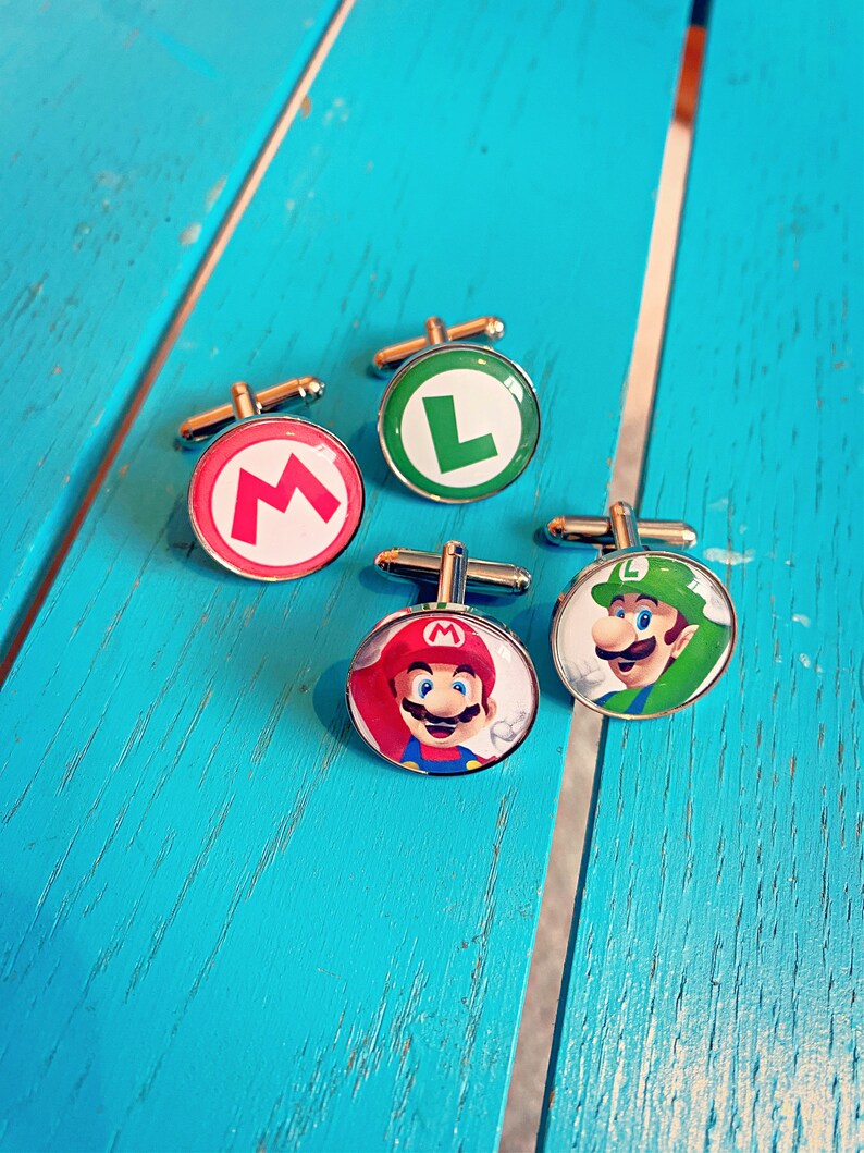 Retro Video Game Cufflinks. Old School Gamer Gift. RPG Gaming. Etsy