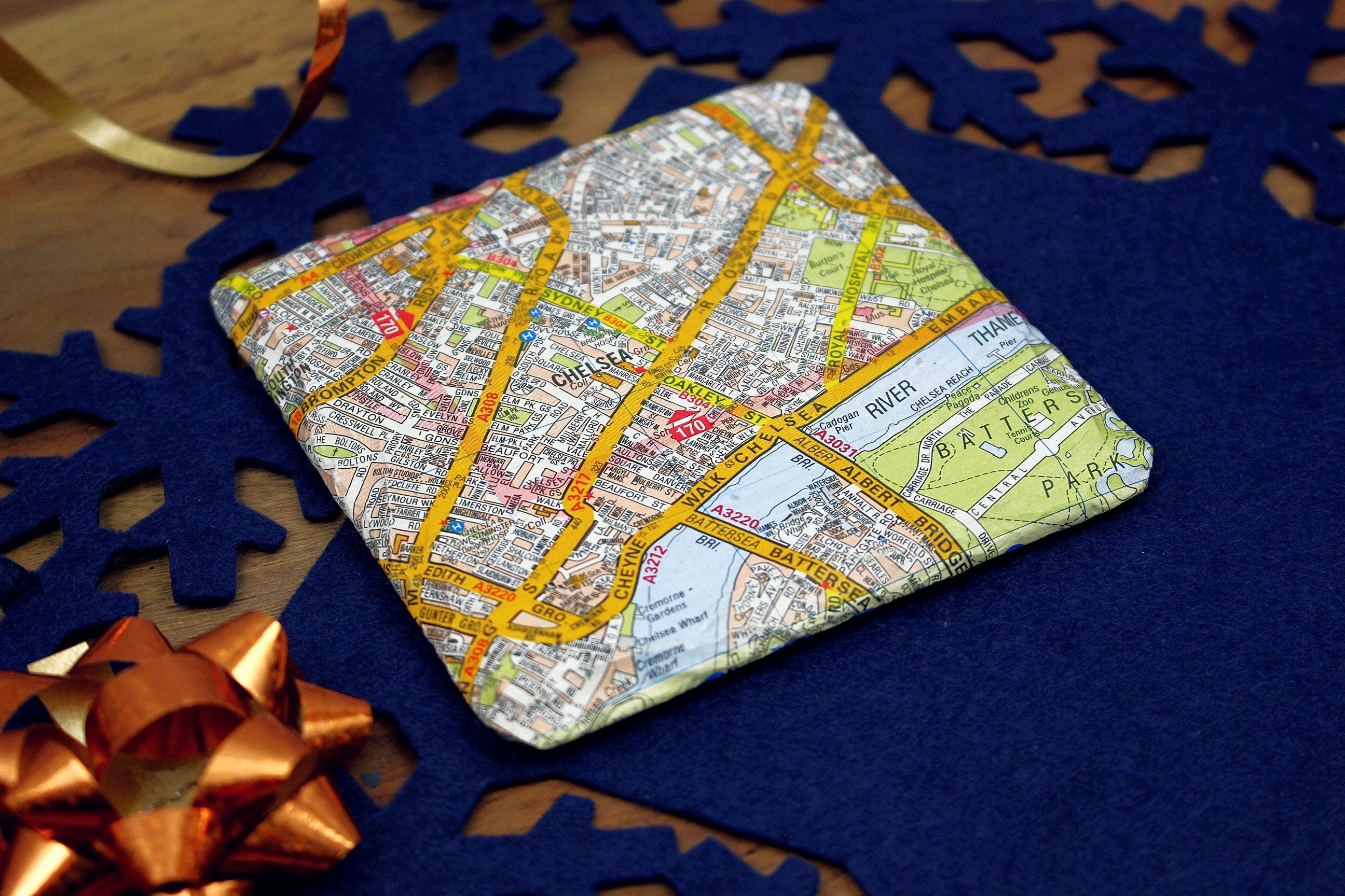 Personalised Map Coasters. Favourite Place. First Home. Where Etsy UK