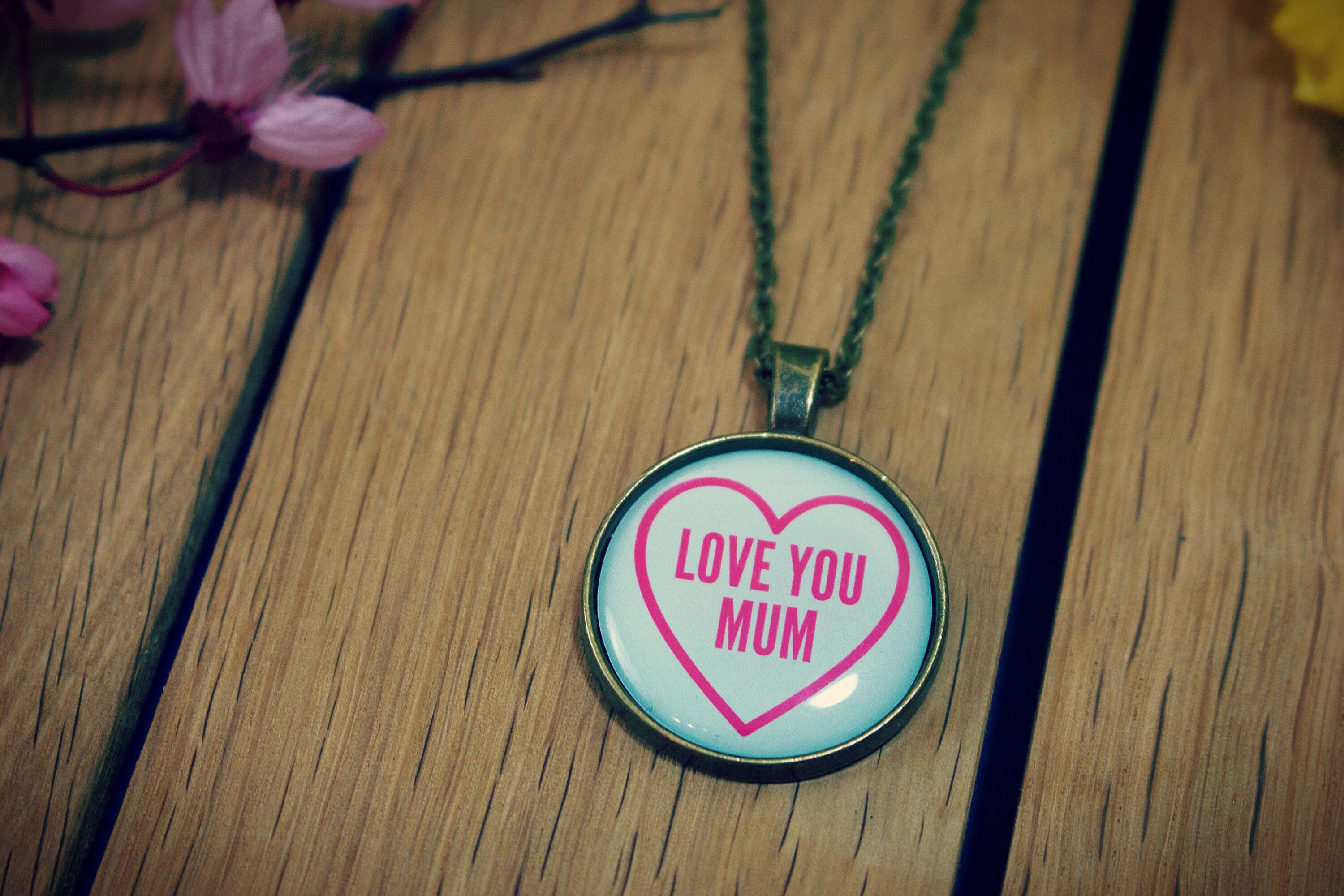 I love you mum necklace best sale