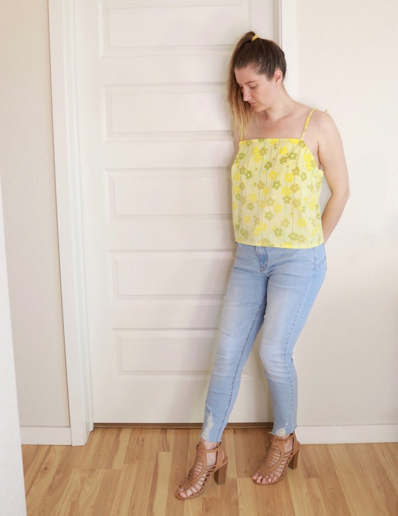 Woman/'s PDF Tank Top Sewing Pattern