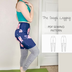 Legwarmer Legging PDF Digital Sewing Pattern