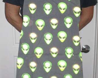 Adult kitchen apron / extraterrestrial / Apron / Kitchen apron / Adult apron / Adult kitchen apron