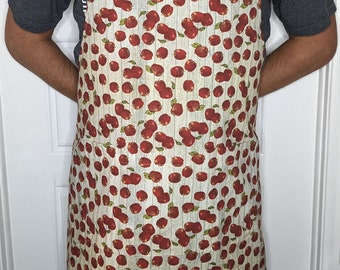 Adult kitchen apron  / Apples  / Apron / Kitchen apron / Adult apron / Adult kitchen apron / Autumn