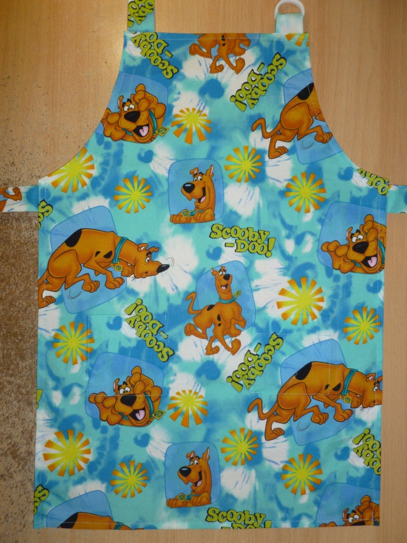 kids kitchen apron apron kids apron Apron for kid Scooby Doo kitchen apron