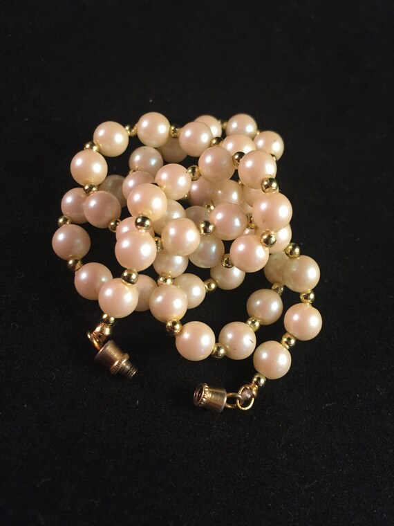 Perlas de hilo,Cuentas de perlas Mano de obra exquisita Perlas para  manualidades Perlas de marfil Estética elegante