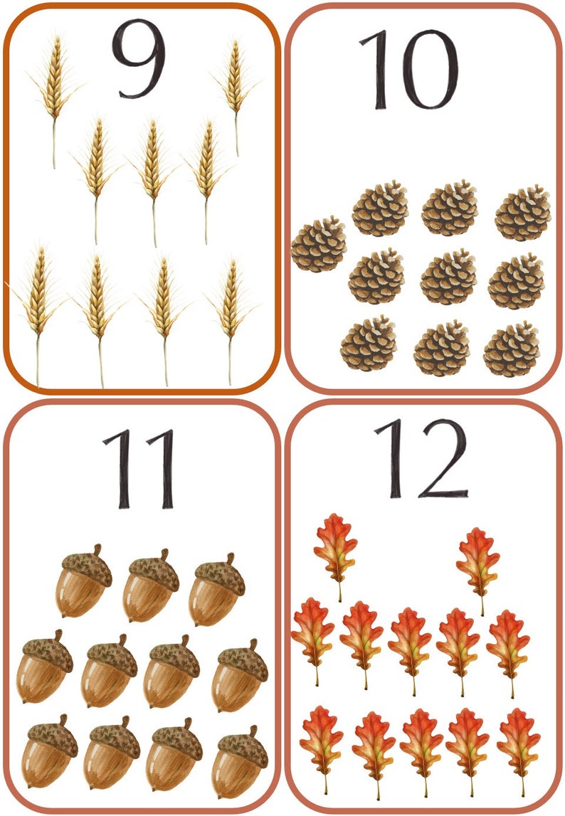 Fall Preschool Activity Pack Fall Printables for Learning - Etsy