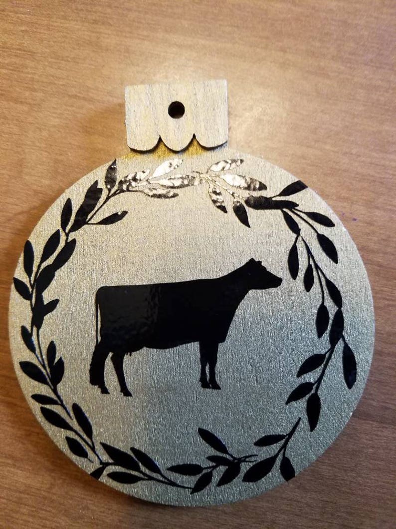 Wooden Farmhouse Ornaments Etsy