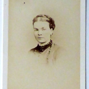 CDV original victorian portrait. 1890s