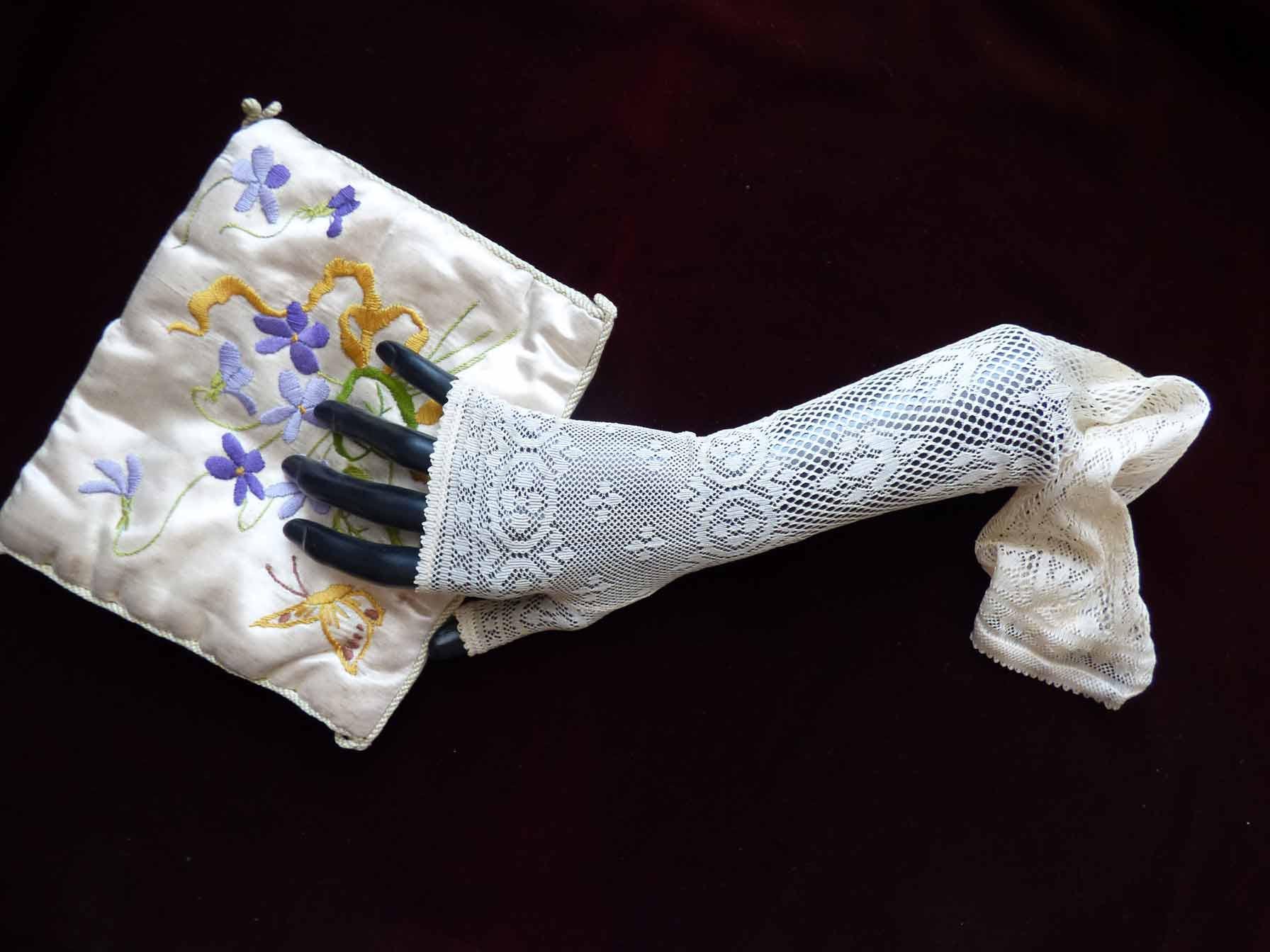 Antique victorian lace glove - Etsy 日本