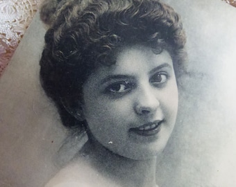 Antike französische Boudoir Postkarten, Belle Époque Era, 1900s (3er Set)